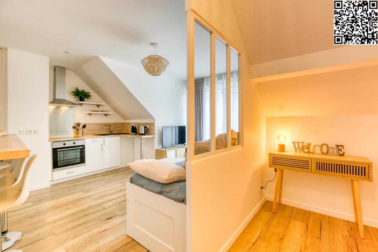 Appartement Cosy Paris 25 Min, Disney 20 Min Meaux Bagian luar foto